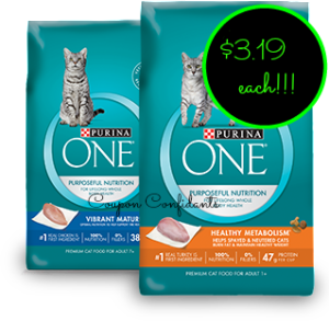 *HOT* deal on Purina One & Tidy Cat Liter @ PUBLIX! Just $3.19 each ...