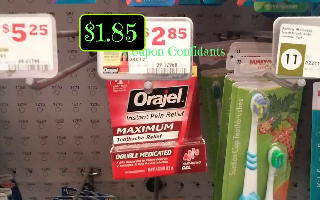 Baby orajel family store dollar