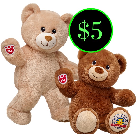 national teddy bear day build a bear 2021