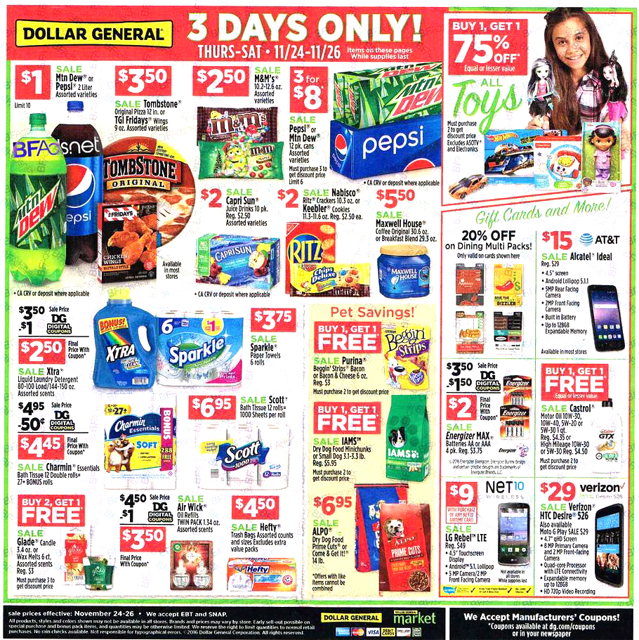 Black Friday Dollar General Ad!! ⋆ Coupon Confidants