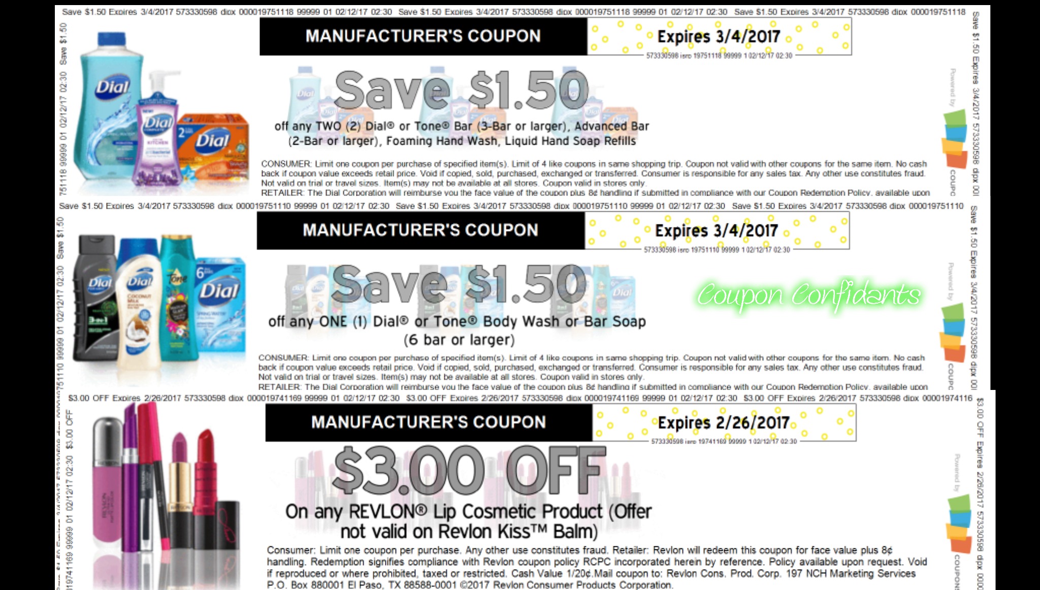 CLick here to print ~ 34 NEW Printable coupons Tide Gain Dial and