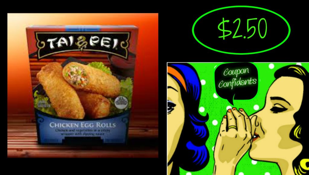 Tai Pei Rolls or Pork Potstickers $2.50 at Publix!