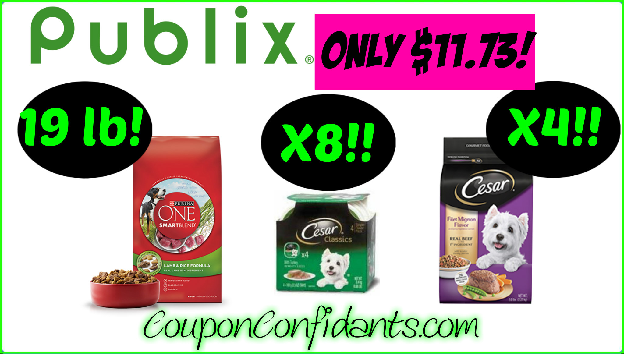 HUGE Dog Food Deal at Publix! Over $67 Retail for only $11.73!!! ⋆ ...