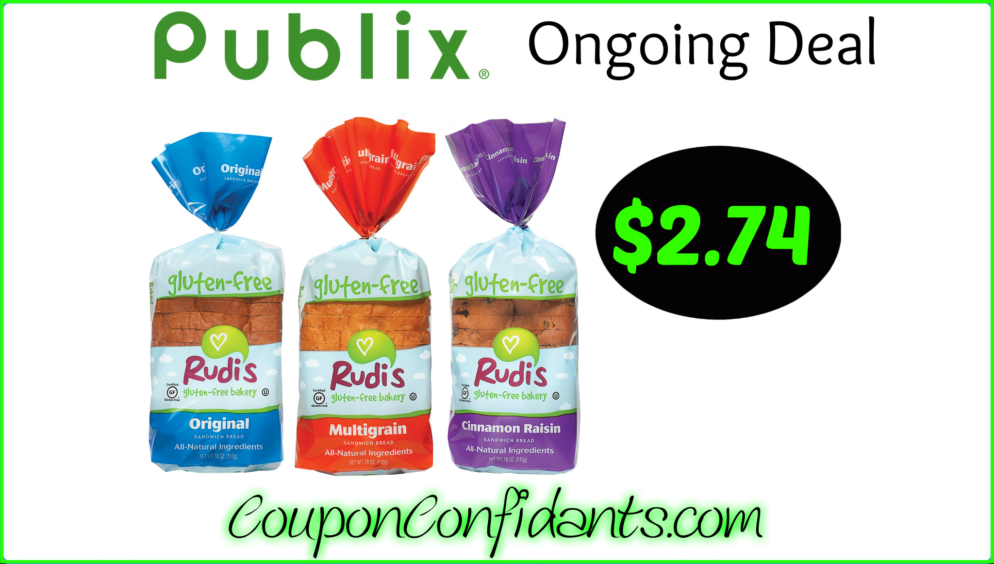 Healthy Deal Alert!! Rudi's Bread only 2.74 ⋆ Coupon Confidants