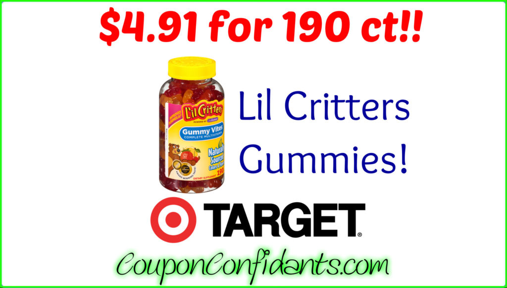 Lil Critters Gummy Vitamins at Target!! ⋆ Coupon Confidants