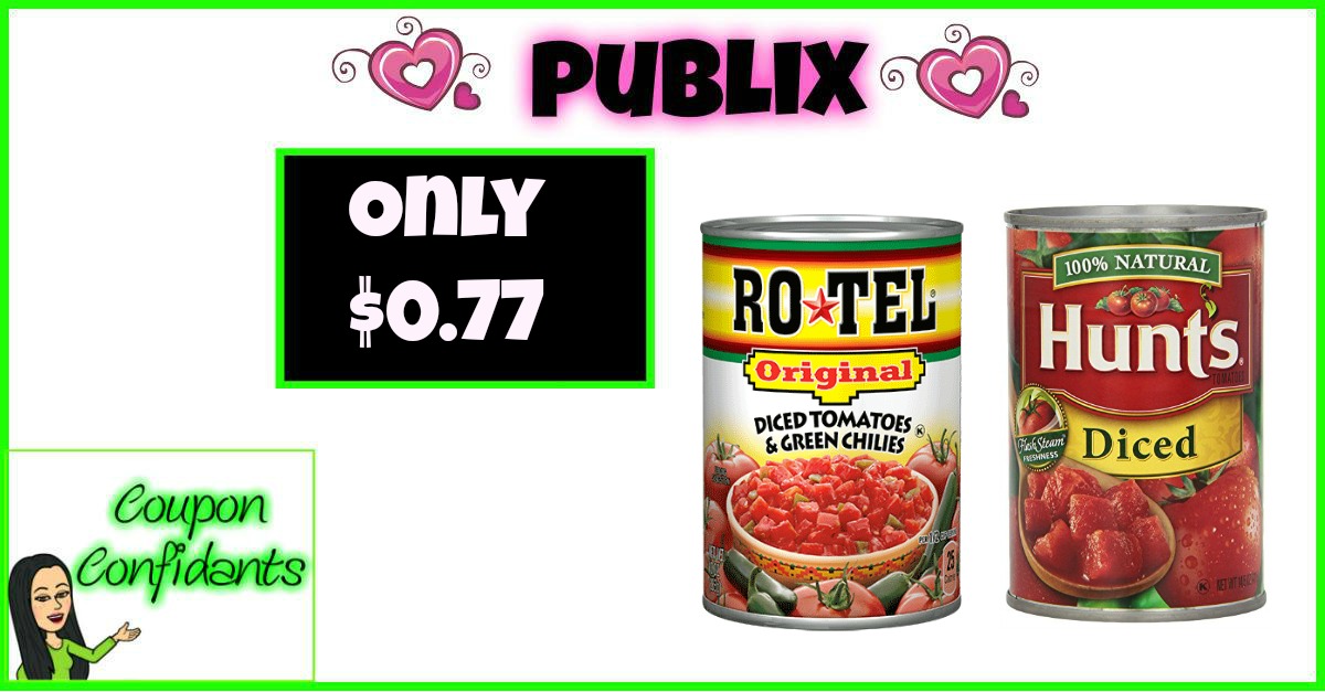 Hunts Or Rotel Tomatoes Only 0 77 Coupon Confidants