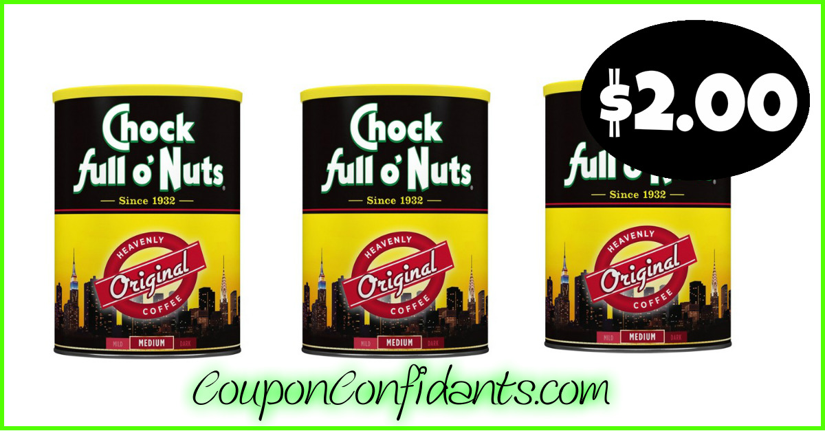 Chock Full of Nuts Coffee only 2.00 at Publix! ⋆ Coupon Confidants