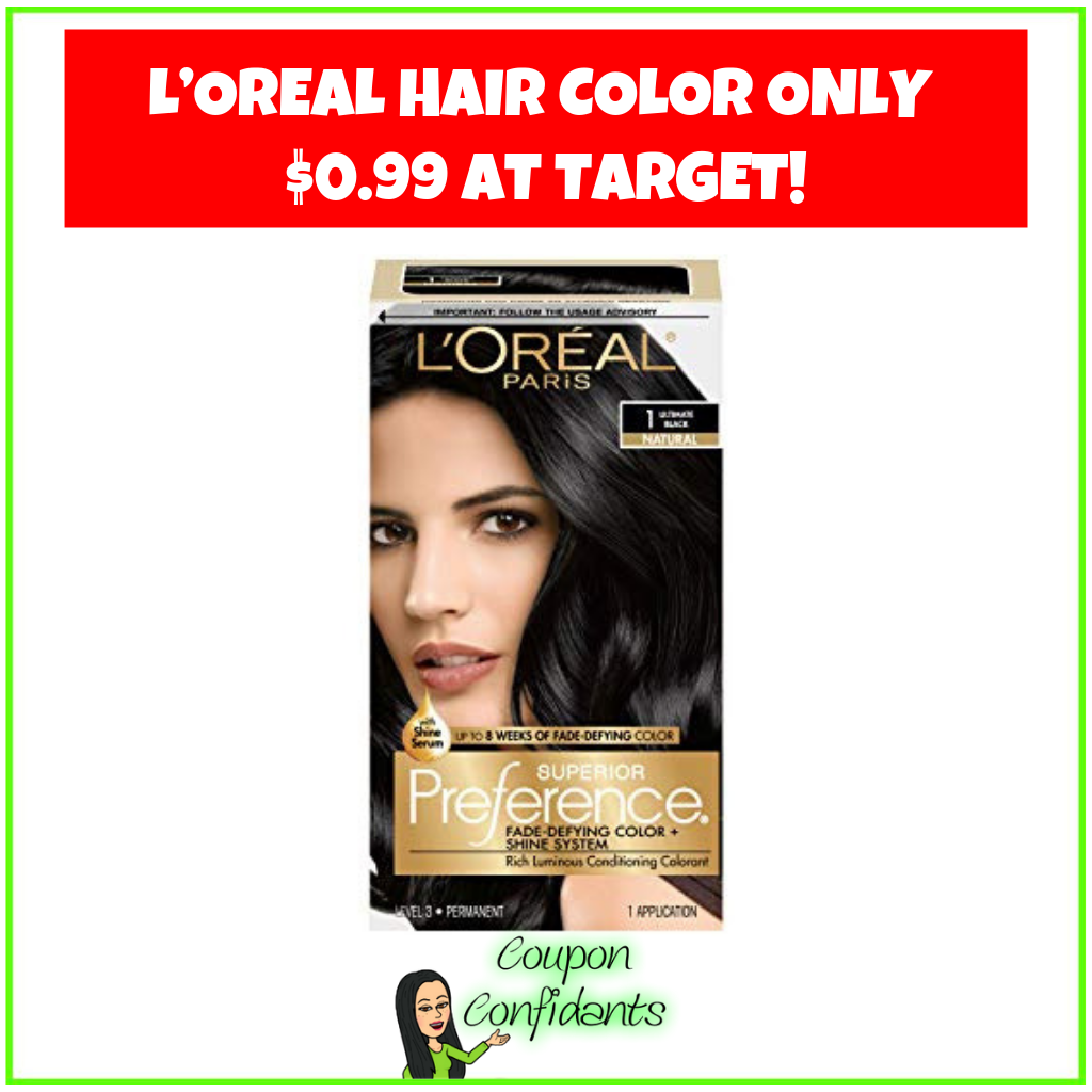 L’Oreal Hair Color Only $0.99 at Target! ⋆ Coupon Confidants