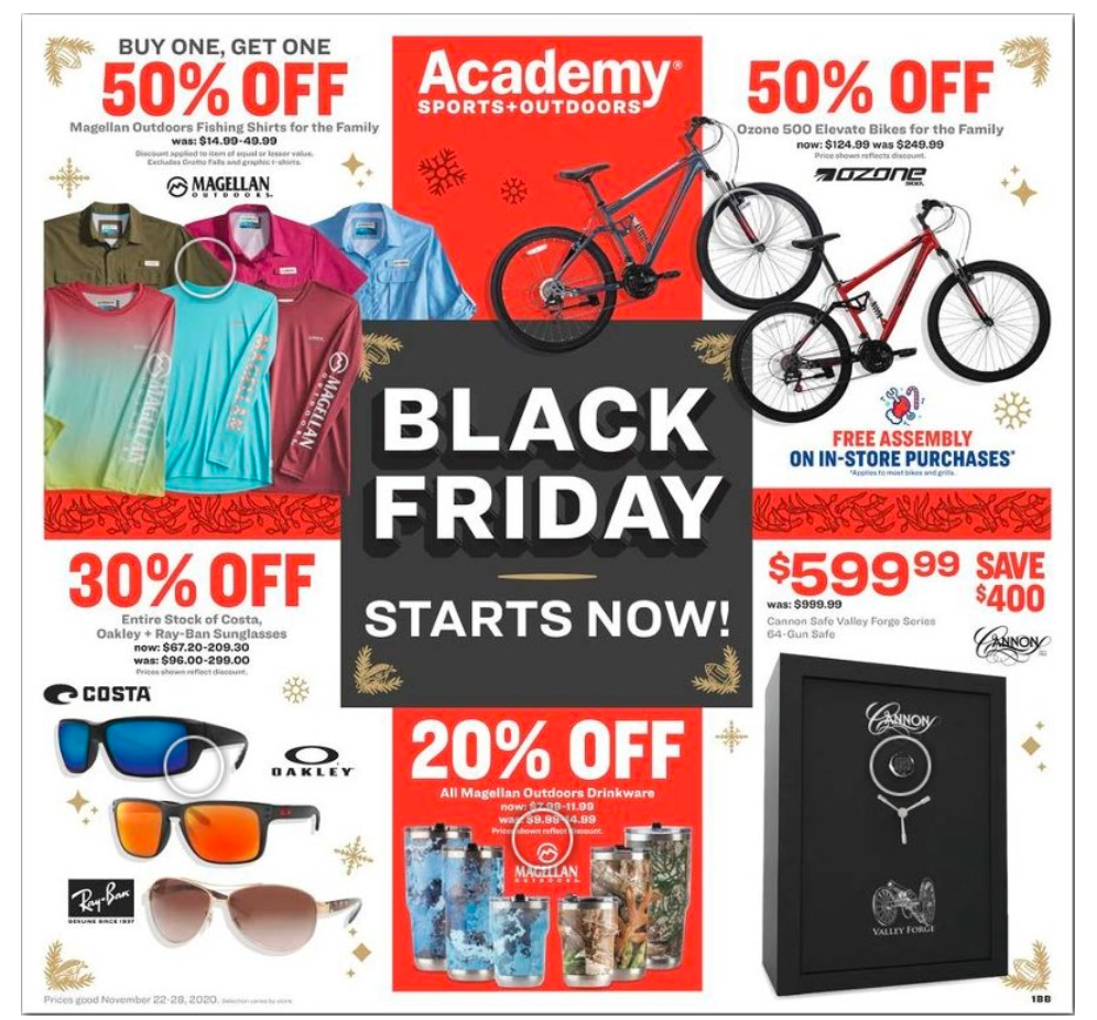 Academy Sports Black Friday Sales and AD 2020 ⋆ Coupon Confidants